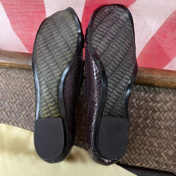 NWB DMG Calvin Klein Pazi Snake Shoes Sz 065M - Picture 4 of 9